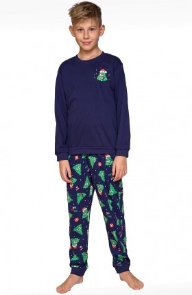 PIŻAMA BOY YOUNG 966/167 CHRISTMAS TREE DR