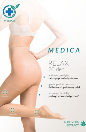 RAJSTOPY MEDICA RELAX 20 DEN